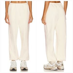 WellBeing + BeingWell Ayla Sweatpant in Bone White